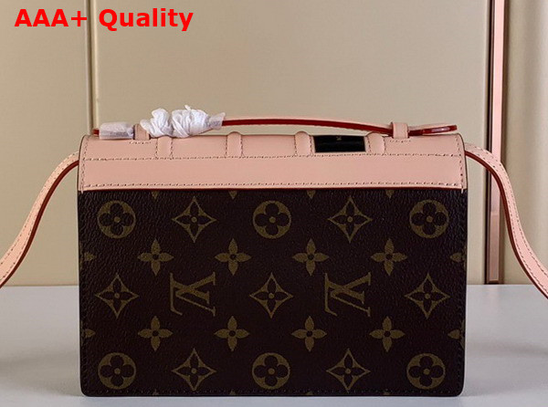 LV Book Chain Wallet Monogram Coated Canvas Replica