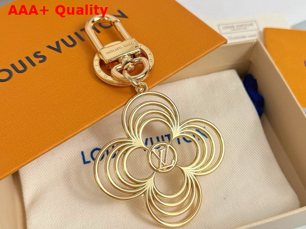 LV Breeze Key Holder in Gold Toned Metal M02798 Replica