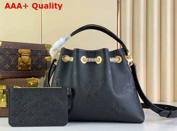 LV Bundle Bag in Black Monogram Empreinte Leather M47209 Replica