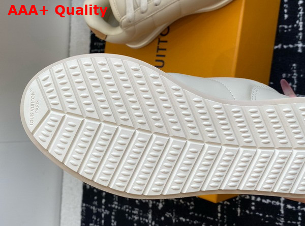 LV Buttersoft Sneaker Beige Lambskin and Plain Calf Leather 1AIKF4 Replica