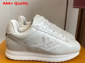 LV Buttersoft Sneaker White Lambskin and Plain Calf Leather 1AIKDJ Replica