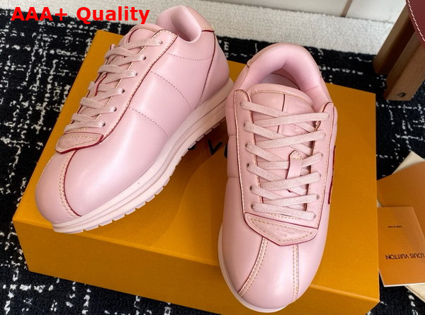 LV Buttersoft Sneaker in Pink Lambskin and Plain Calf Leather 1AIKH2 Replica