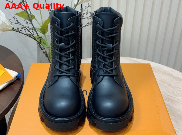 LV Checker Ranger Boot in Black Epi Glazed Calf Leather 1AD9T5 Replica