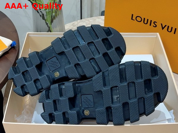 LV Checker Ranger Boot in Black Epi Glazed Calf Leather 1AD9T5 Replica