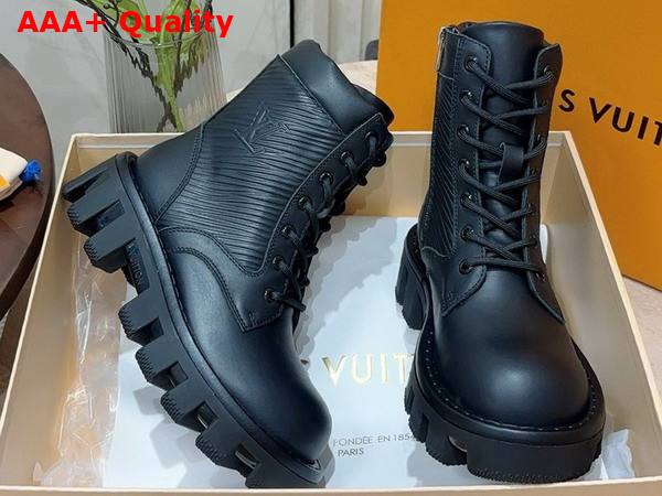 LV Checker Ranger Boot in Black Epi Glazed Calf Leather 1AD9T5 Replica