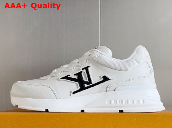 LV Classic Sneaker in White Plain Calf Leather 1AHSTF Replica