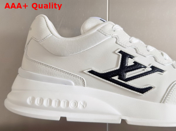 LV Classic Sneaker in White Plain Calf Leather 1AHSTF Replica