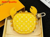 LV Crab Bag Charm in Jaune M01932 Replica