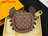 LV Crab Bag Charm in Monogram Canvas Replica