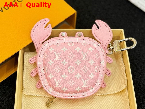 LV Crab Bag Charm in Pink Replica