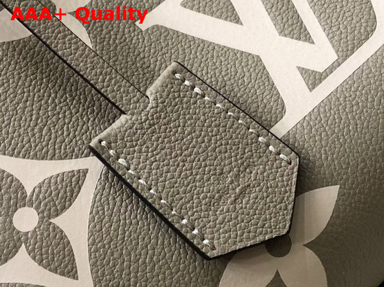 LV Crafty Montaigne BB Handbag in khaki Monogram Empreinte Cowhide Leather Replica