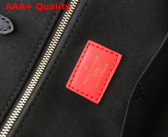 LV Crafty Onthego GM Tote Bag in Noir Embossed Leather M45373 Replica