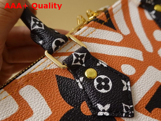 LV Crafty Speedy Bandouliere 25 Caramel and Cream M56588 Replica