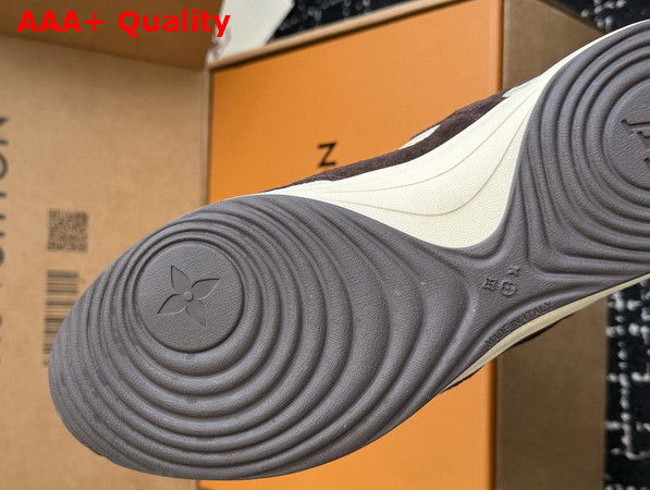 LV Drop 300 Sneaker in Jaune Clair Nylon and Suede Calf Leather 1AKP0J Replica