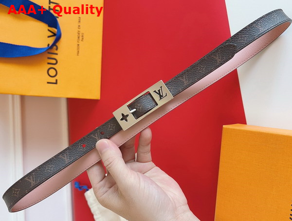 LV Duo 18mm Reversible Belt Monogram Canvas and Leather Replica