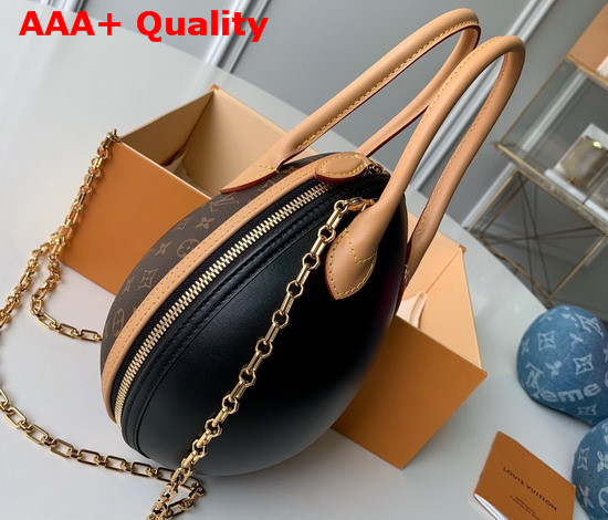 LV Egg Bag Monogram Canvas and Calf Leather M44587 Replica