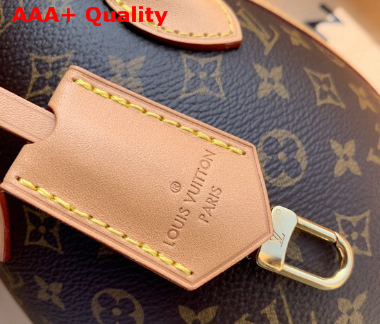 LV Egg Bag Monogram Canvas and Calf Leather M44587 Replica