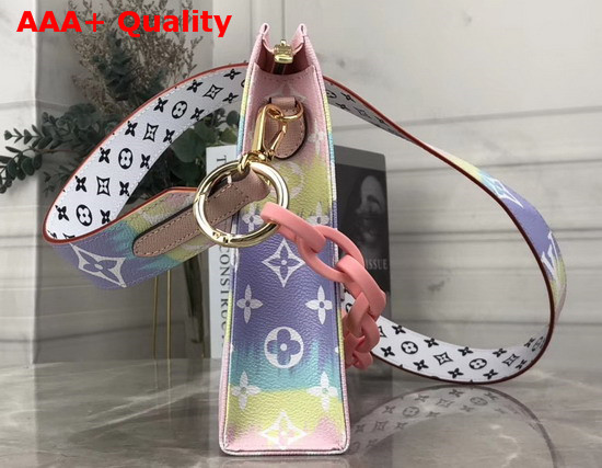 LV Escale Poche Toilette Bandouliere 26 Pastel Tie Dye Monogram Canvas Replica