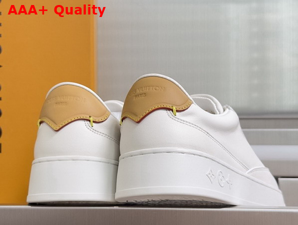 LV Flash Sneaker in White Plain Calf Leather 1AJA24 Replica