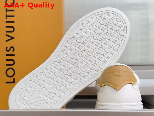 LV Flash Sneaker in White Plain Calf Leather 1AJA24 Replica