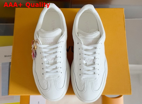 LV Groovy Sneaker in White Calf Leather 1ACO5R Replica