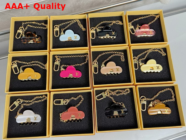 LV Hair Clip Bag Charm Replica