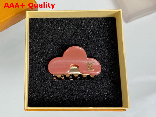 LV Hair Clip in Pink Zamak M03028 Replica