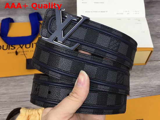LV Initiales 40mm Belt Damier Graphite Indigo Blue M0050S Replica