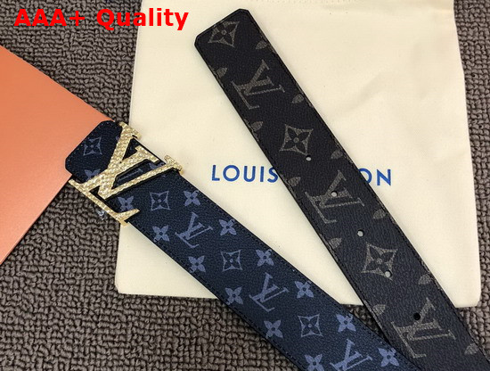 LV Initiales 40mm Belt Monogram Canvas and Monogram Eclipse Canvas Replica