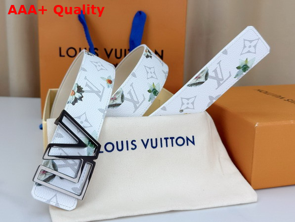 LV Initiales Monogram Flower 40mm Reversible Belt M4637V Replica