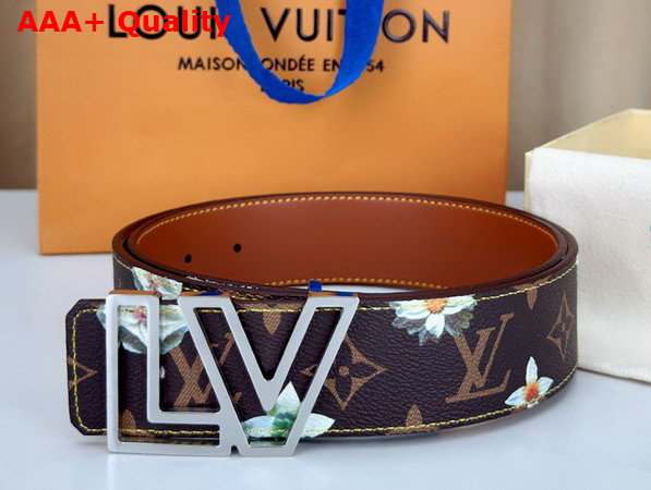 LV Initiales Monogram Flower 40mm Reversible Belt M4637V Replica