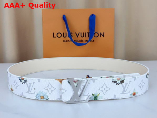 LV Initiales Monogram Flower 40mm Reversible Belt M4637V Replica