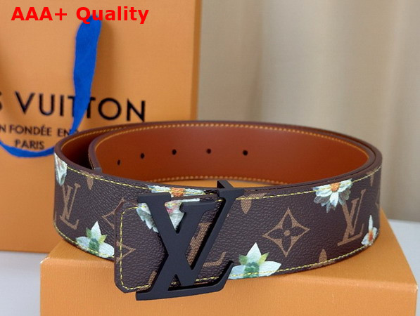 LV Initiales Monogram Flower 40mm Reversible Belt M4637V Replica