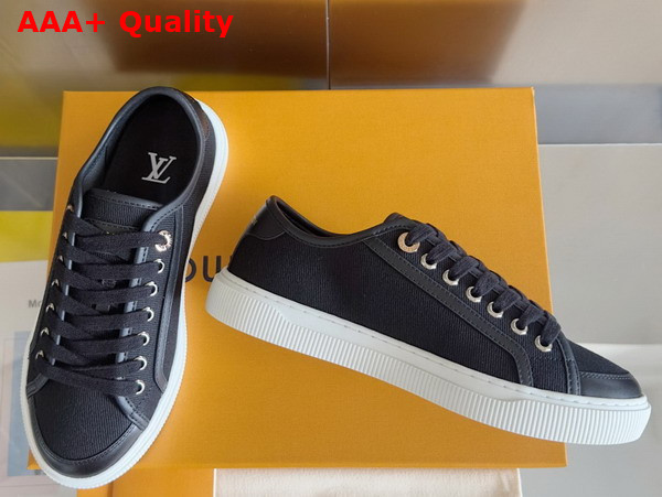 LV Lagoon Sneaker in Black Canvas 1AIDXN Replica