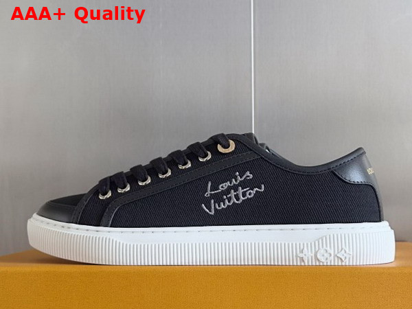 LV Lagoon Sneaker in Black Canvas 1AIDXN Replica