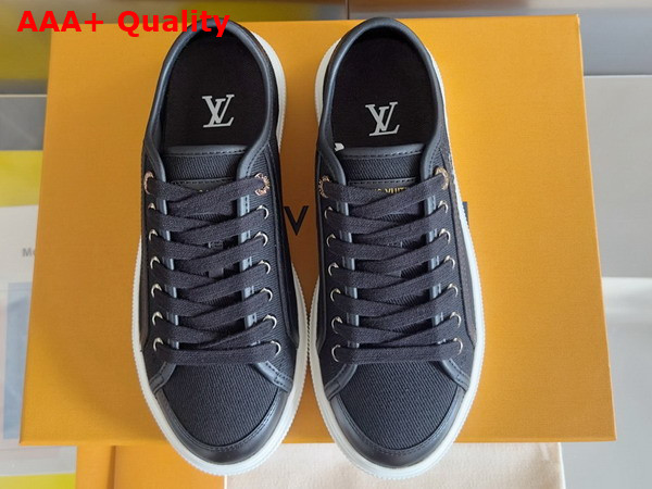 LV Lagoon Sneaker in Black Canvas 1AIDXN Replica