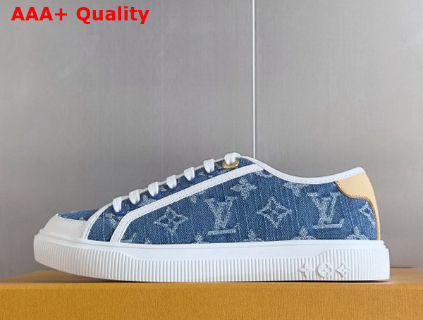 LV Lagoon Sneaker in Blue Monogram Denim 1AGYG4 Replica