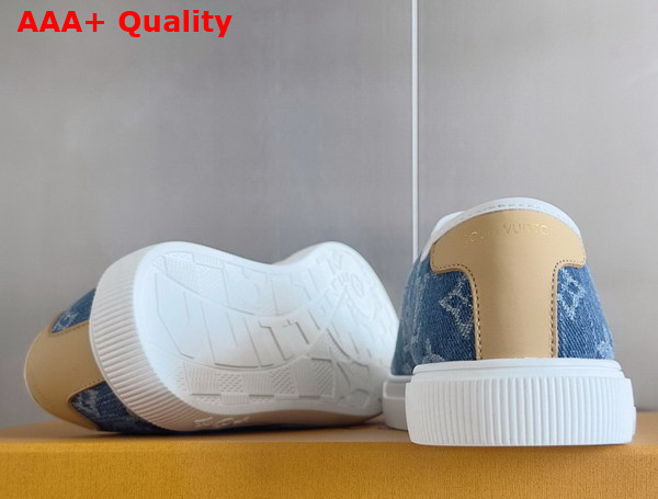 LV Lagoon Sneaker in Blue Monogram Denim 1AGYG4 Replica