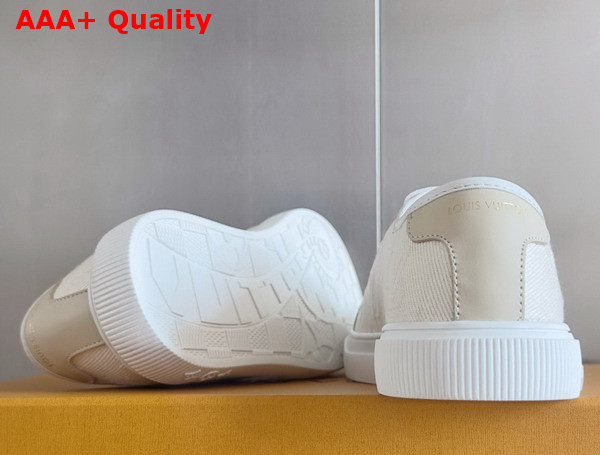 LV Lagoon Sneaker in Ecru White Canvas 1AHOQP Replica