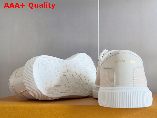 LV Lagoon Sneaker in Ecru White Canvas 1AIDX7 Replica