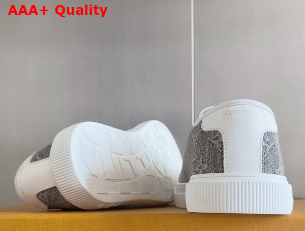 LV Lagoon Sneaker in Gray Monogram Denim 1AGYGK Replica