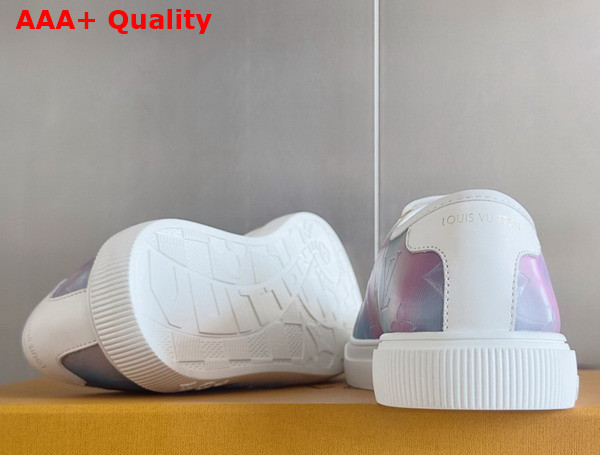 LV Lagoon Sneaker in Iridescent Monogram Textile Replica