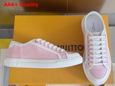 LV Lagoon Sneaker in Rose Monogram Denim 1AGYFO Replica