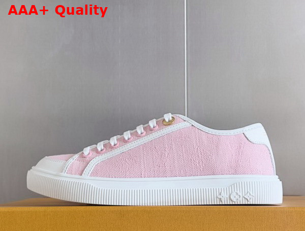 LV Lagoon Sneaker in Rose Monogram Denim 1AGYFO Replica