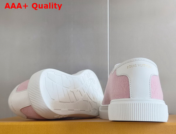 LV Lagoon Sneaker in Rose Monogram Denim 1AGYFO Replica