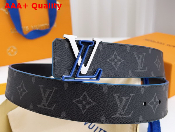 LV Line 40mm Reversible Belt Monogram Eclipse Canvas M0252V Replica