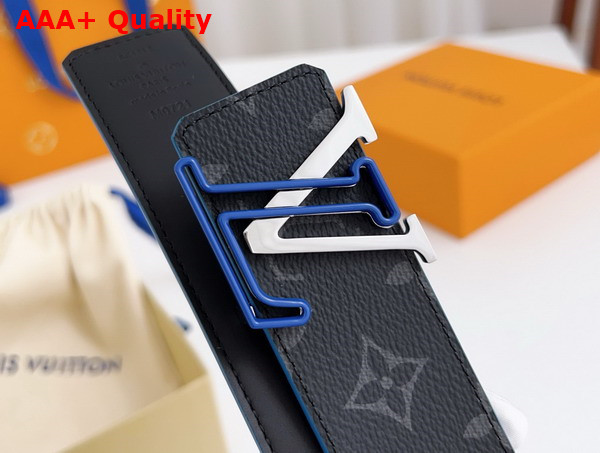 LV Line 40mm Reversible Belt Monogram Eclipse Canvas M0252V Replica