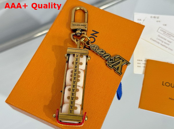 LV Lovers Dice Bag Charm and Key Holoer M01750 Replica