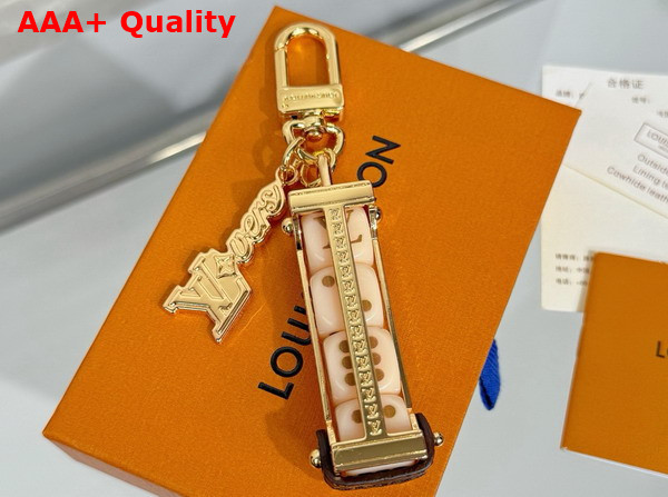 LV Lovers Dice Bag Charm and Key Holoer M01750 Replica