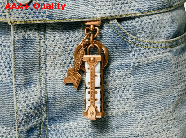 LV Lovers Dice Bag Charm and Key Holoer M01750 Replica